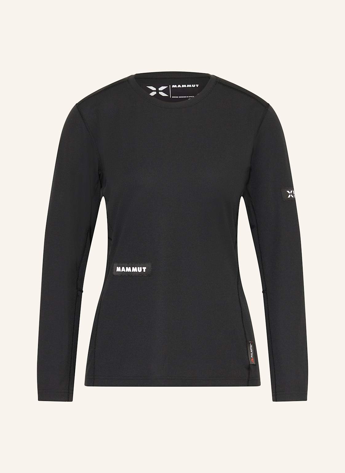 Mammut Longsleeve Eiger Nordwand schwarz von mammut