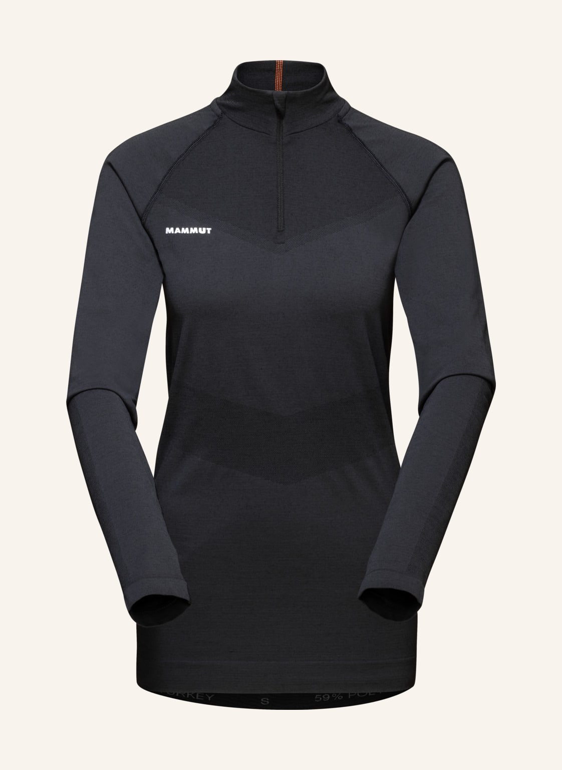 Mammut Mammut Trift Half Zip Longsleeve Women schwarz von mammut