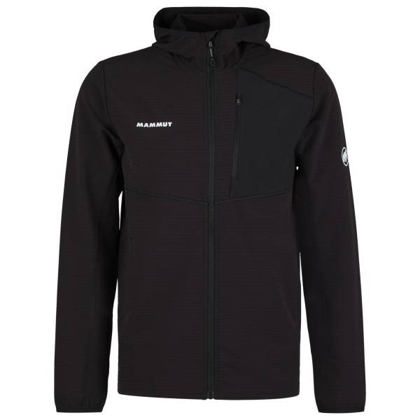 Mammut - Madris Light Midlayer Hooded Jacket - Fleecejacke Gr XXL schwarz von mammut