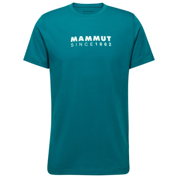 Mammut - Mammut Core T-Shirt Logo - T-Shirt Gr M türkis von mammut