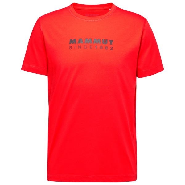 Mammut - Mammut Core T-Shirt Logo - T-Shirt Gr S rot von mammut