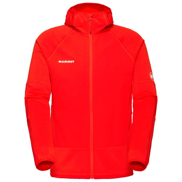 Mammut - Massone Midlayer Hooded Jacket - Fleecejacke Gr XXL rot von mammut