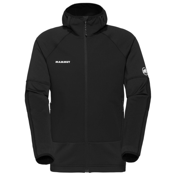 Mammut - Massone Midlayer Hooded Jacket - Fleecejacke Gr XXL schwarz von mammut