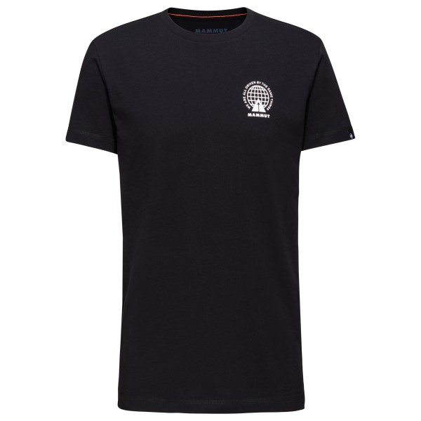 Mammut - Massone T-Shirt Emblems - T-Shirt Gr XL schwarz von mammut