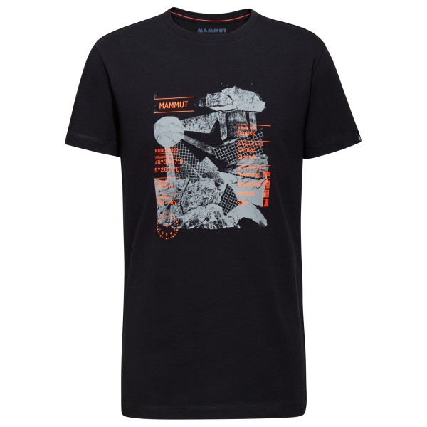 Mammut - Massone T-Shirt Rocks - T-Shirt Gr L schwarz von mammut