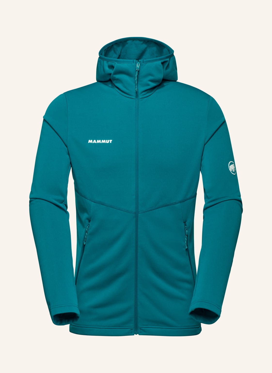 Mammut Midlayer Jacke Aconcagua Light Mit Kapuze gruen von mammut