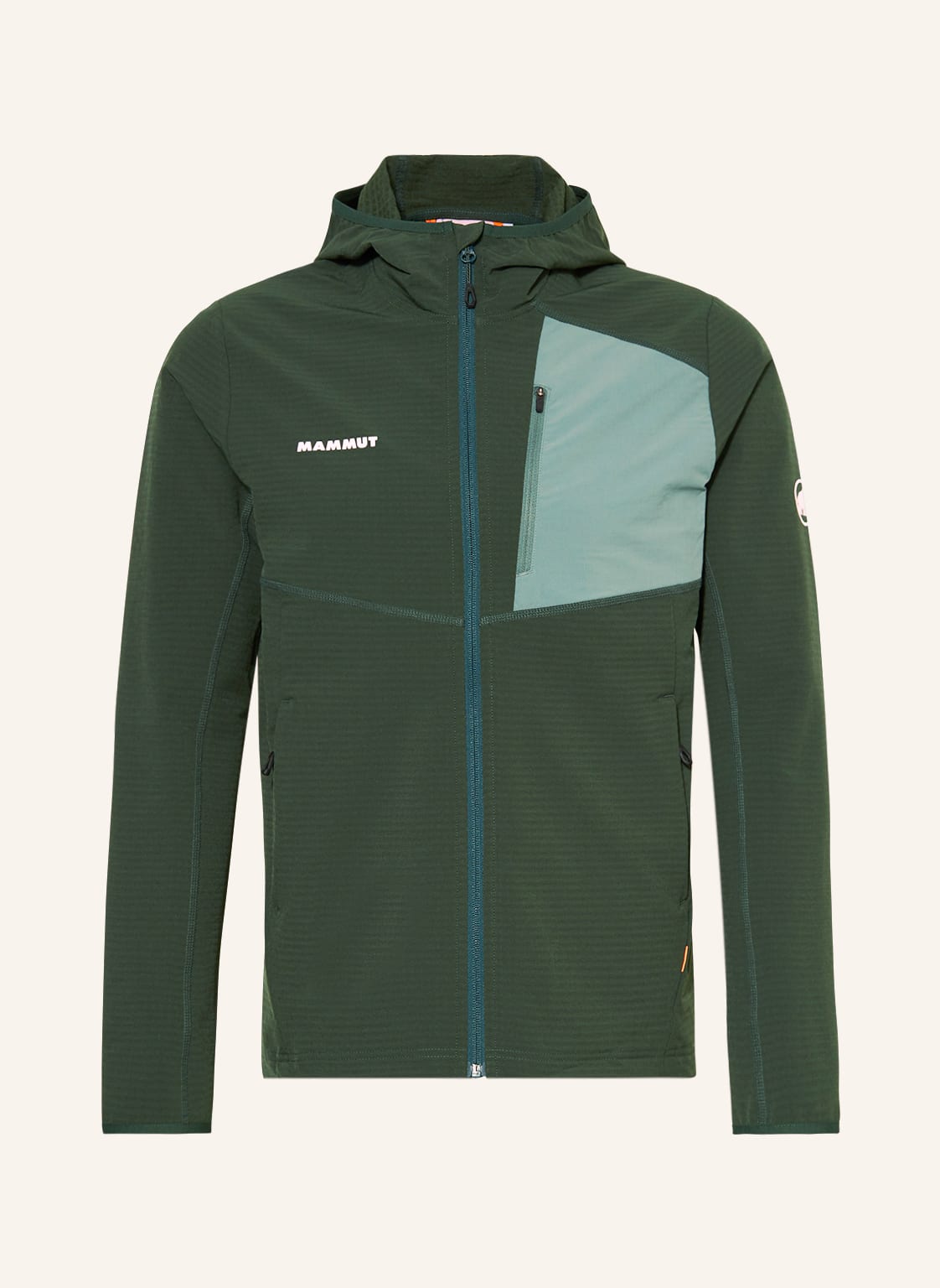 Mammut Midlayer-Jacke Madris Light Ml gruen von mammut