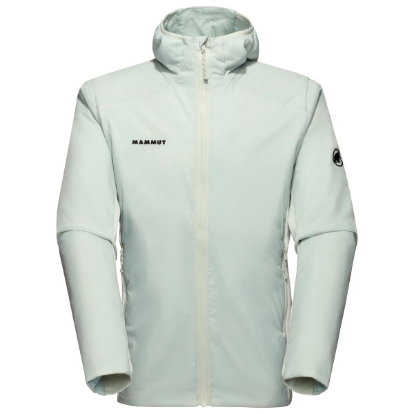 Mammut - Rime Air Insulation Hybrid Hooded Jacket - Kunstfaserjacke Gr M grau von mammut
