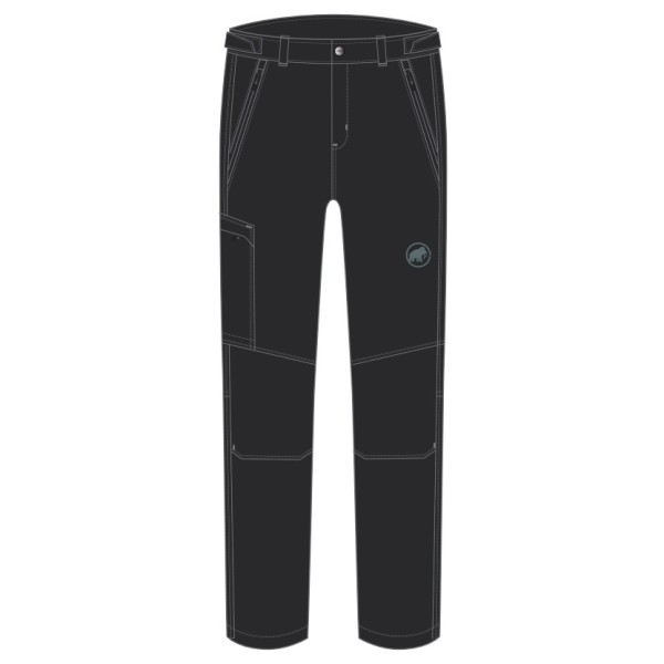 Mammut - Runbold IV Pants - Trekkinghose Gr 44 - Regular schwarz von mammut