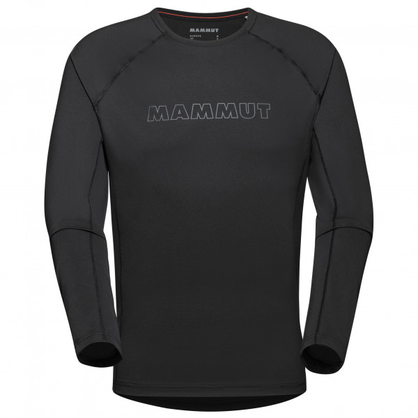 Mammut - Selun FL Longsleeve Logo - Funktionsshirt Gr M schwarz von mammut