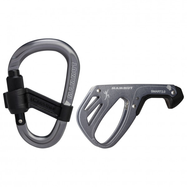 Mammut - Smart 2.0 Belay Package - Sicherungsgerät grau von mammut