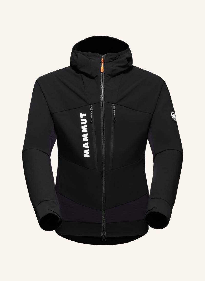 Mammut Softshelljacke Aenergy Hybrid Mit Kapuze schwarz von mammut