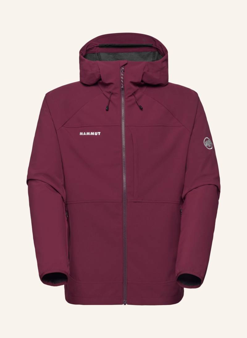 Mammut Softshelljacke Ultimate Comfort So Mit Kapuze rot von mammut