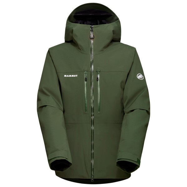 Mammut - Stoney Hardshell Thermo Hooded Jacket - Skijacke Gr XL oliv von mammut