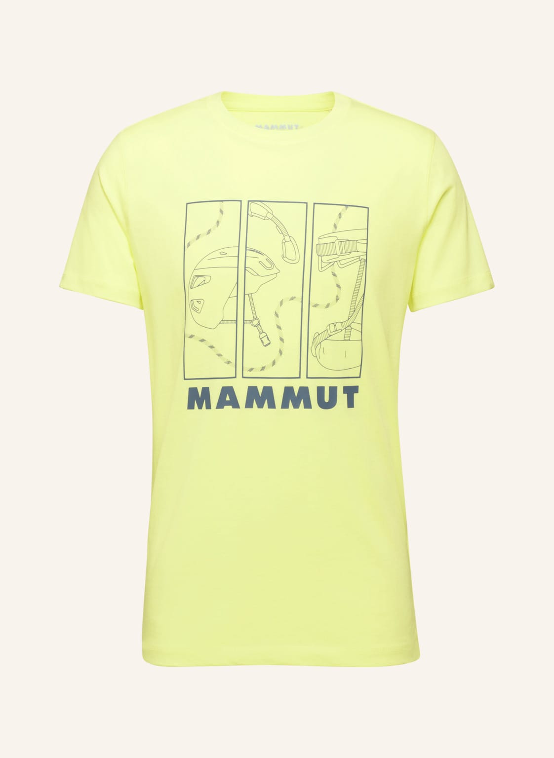 Mammut T-Shirt Core Gear gelb von mammut
