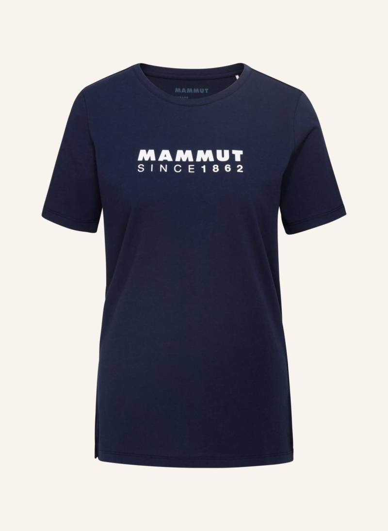 Mammut T-Shirt Core Logo blau von mammut
