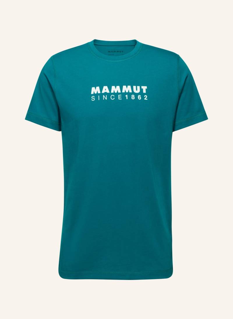 Mammut T-Shirt Core Logo gruen von mammut