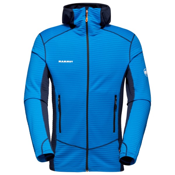 Mammut - Taiss Light Midlayer Hooded Jacket - Fleecejacke Gr XXL blau von mammut