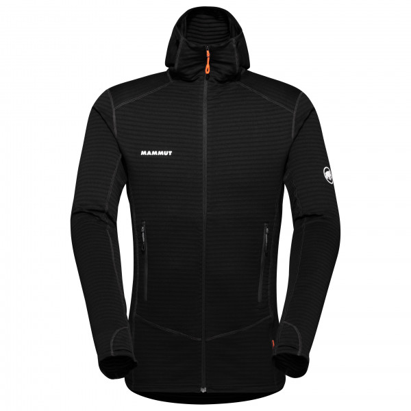 Mammut - Taiss Light Midlayer Hooded Jacket - Fleecejacke Gr XXL schwarz von mammut