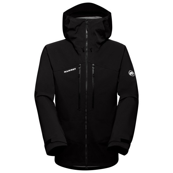 Mammut - Taiss Pro Hardshell Hooded Jacket - Regenjacke Gr M schwarz von mammut