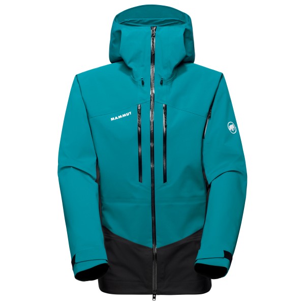 Mammut - Taiss Pro Hardshell Hooded Jacket - Regenjacke Gr XXL türkis von mammut