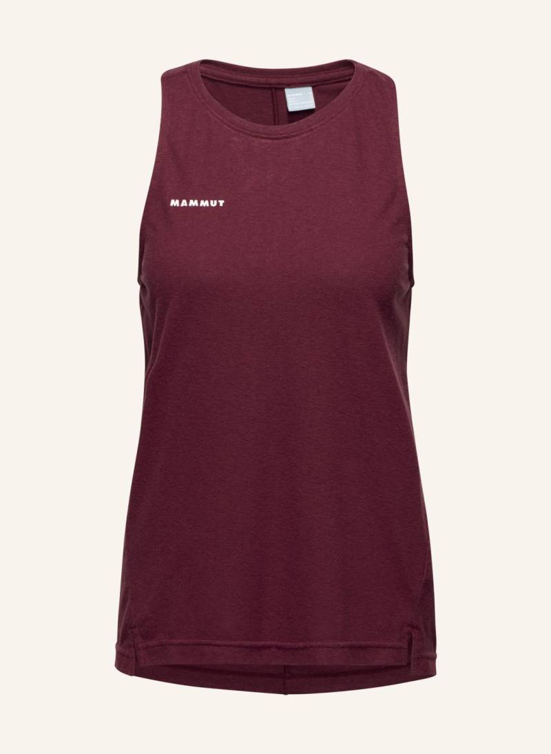 Mammut Tanktop Massone Light rot von mammut