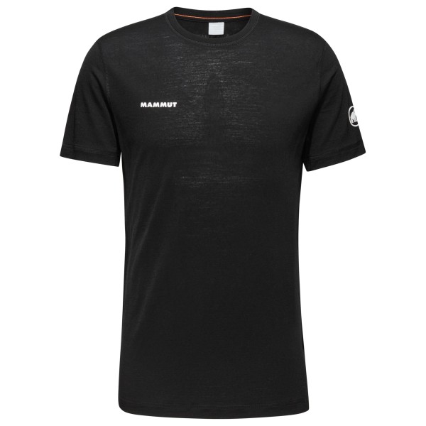 Mammut - Tree Wool Firstlayer T-Shirt - Funktionsshirt Gr XXL schwarz von mammut