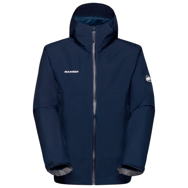 Mammut - Treeline Hardshell Hooded Jacket - Regenjacke Gr XL blau von mammut
