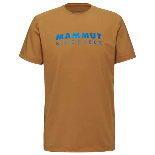Mammut - Trovat T-Shirt Logo - T-Shirt Gr 3XL;L;M;S;XL;XXL braun;orange;schwarz von mammut