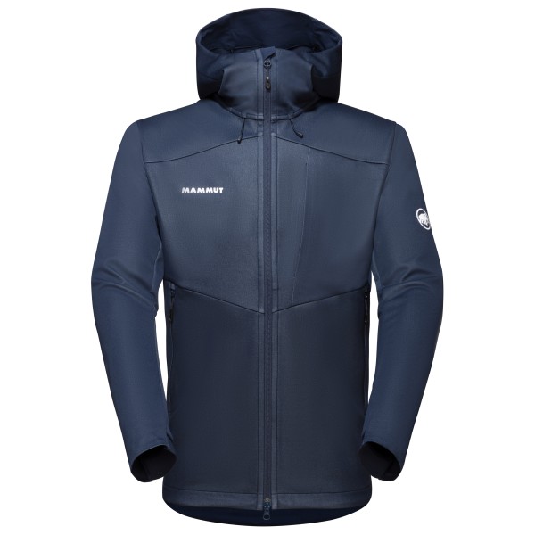 Mammut - Ultimate VII SO Hooded Jacket - Softshelljacke Gr S blau von mammut