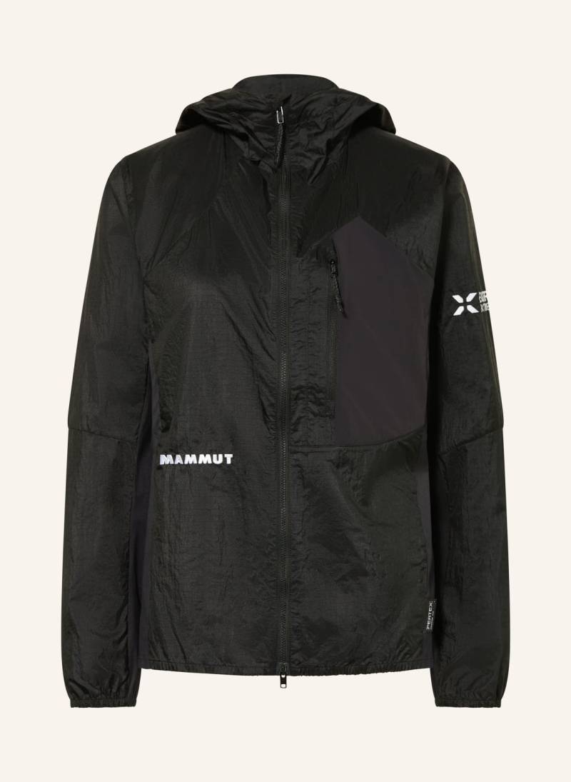 Mammut Windbreaker Eiger Nordwand Advanced Hooded schwarz von mammut