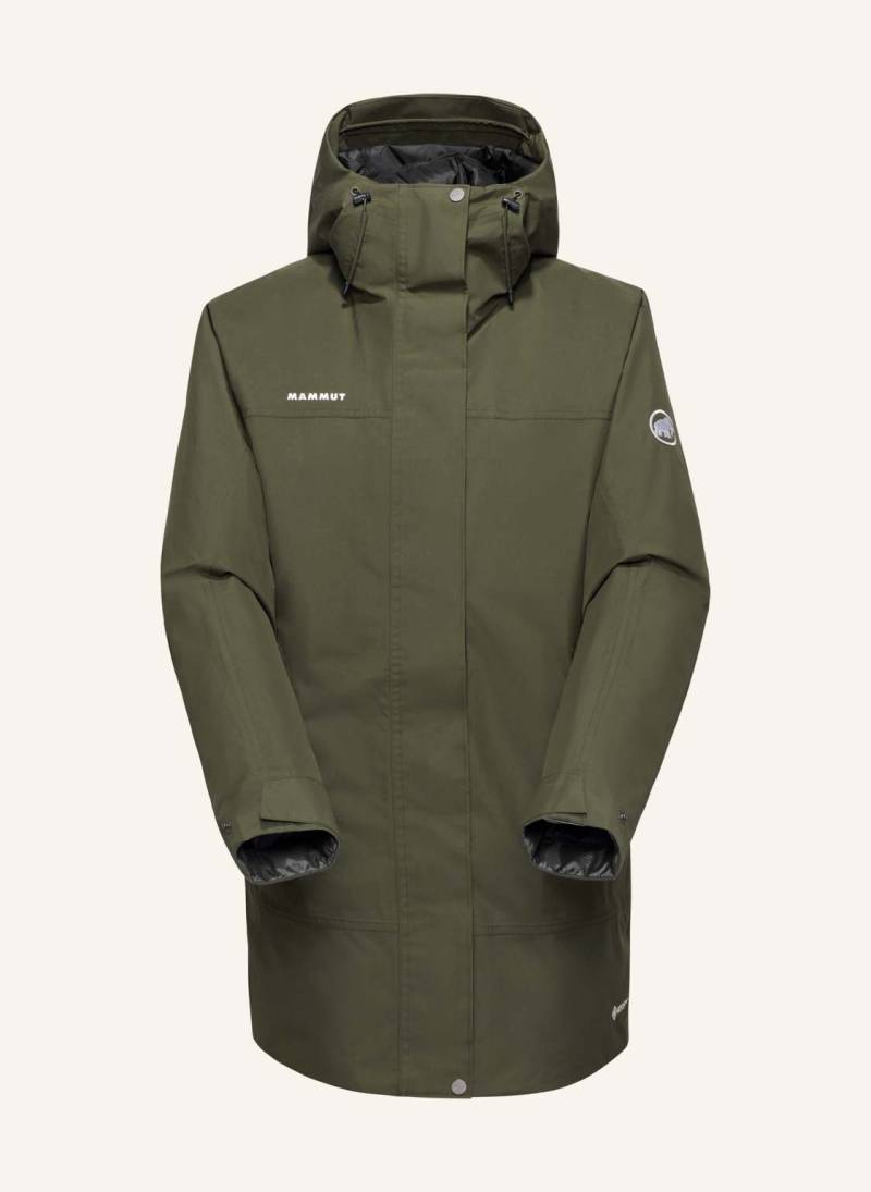 Mammut Winterparka Treeline Hs Thermo Mit Kapuze gruen von mammut