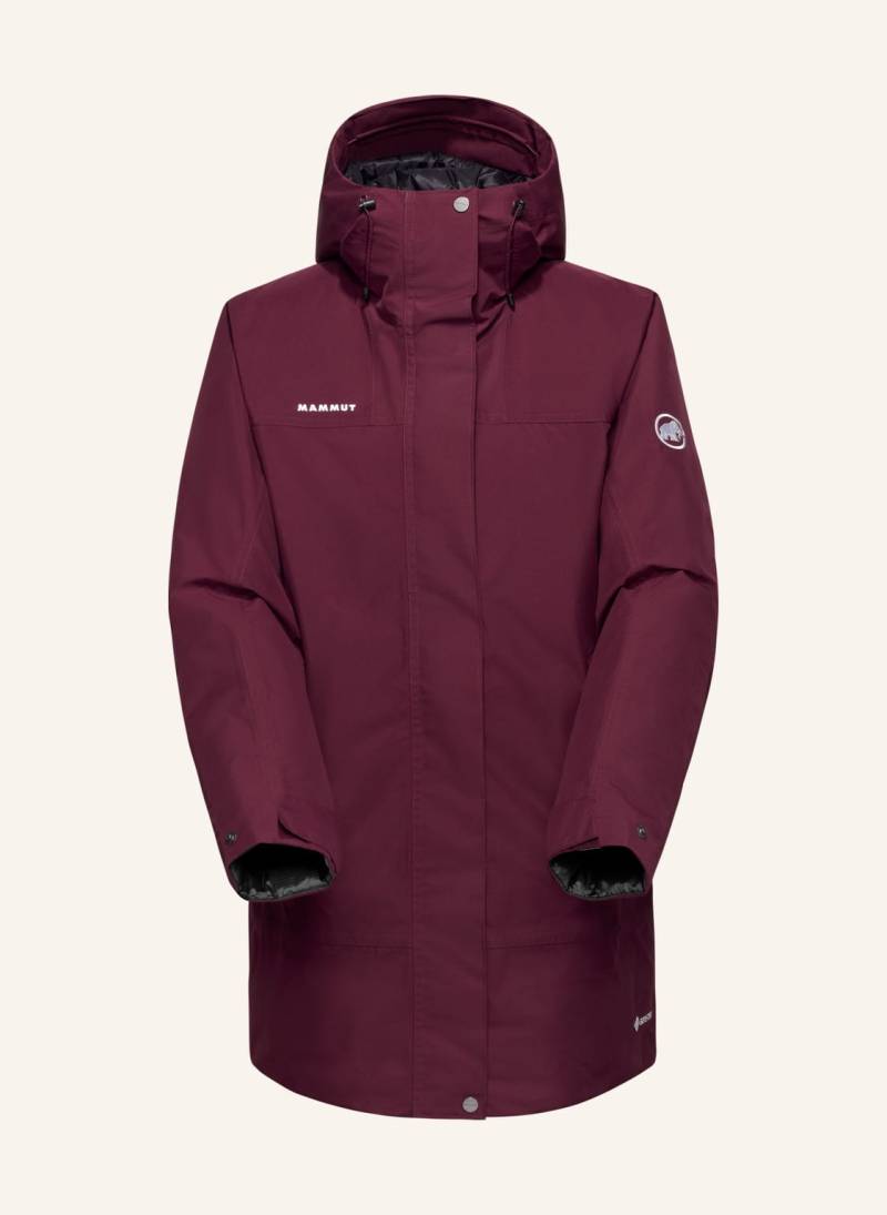 Mammut Winterparka Treeline Hs Thermo Mit Kapuze rot von mammut