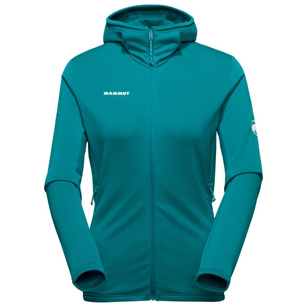 Mammut - Women's Aconcagua Light Midlayer Hooded Jacket - Fleecejacke Gr S türkis von mammut