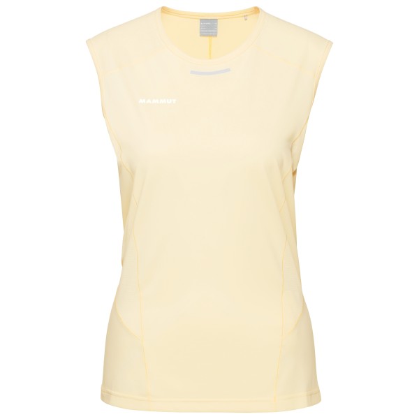 Mammut - Women's Aenergy FL Cap Sleeve Top - Tank Top Gr XL beige/weiß von mammut