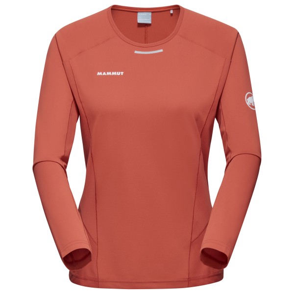 Mammut - Women's Aenergy Firstlayer Longsleeve - Funktionsshirt Gr S rot von mammut