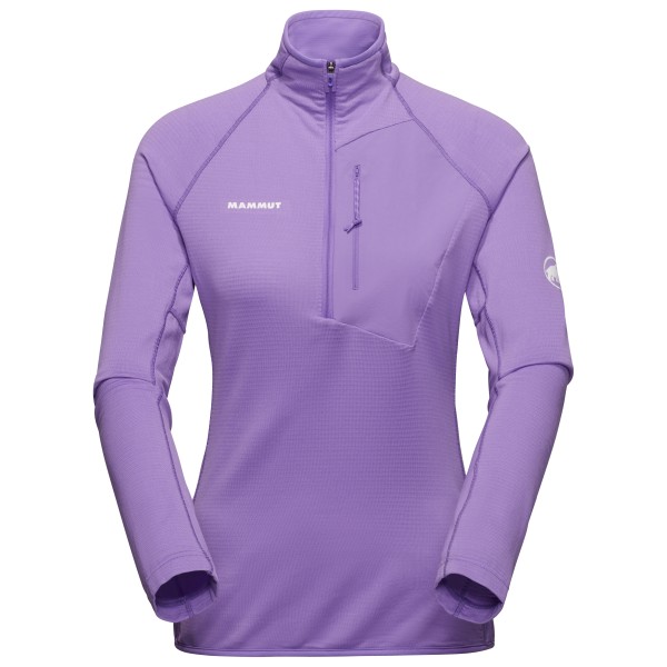 Mammut - Women's Aenergy Light Midlayer Half Zip Pull - Fleecepullover Gr M lila von mammut