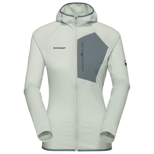Mammut - Women's Aenergy Light Midlayer Hooded Jacket - Fleecejacke Gr M grau von mammut