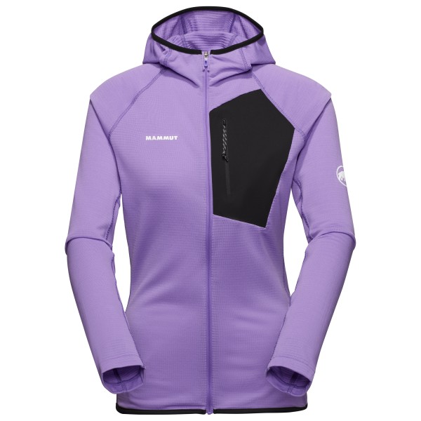 Mammut - Women's Aenergy Light Midlayer Hooded Jacket - Fleecejacke Gr XL lila von mammut