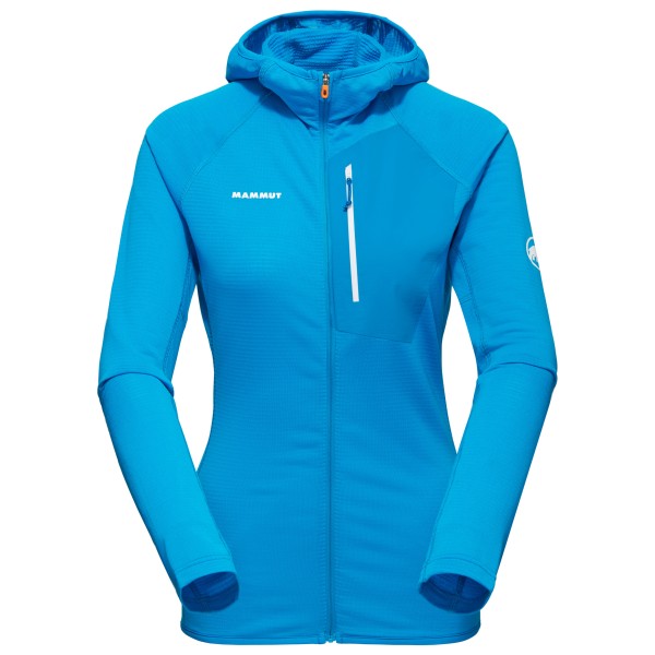 Mammut - Women's Aenergy Light Midlayer Hooded Jacket - Fleecejacke Gr XS blau von mammut