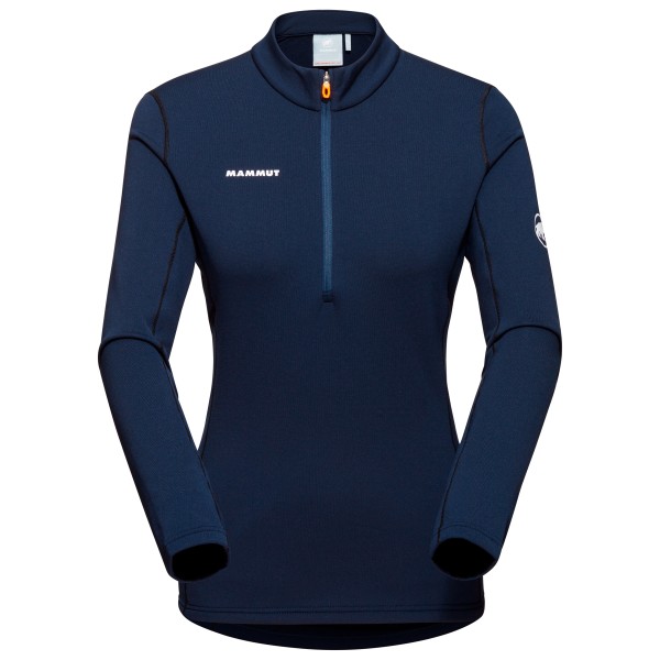 Mammut - Women's Aenergy Midlayer Half Zip Pull - Fleecepullover Gr M blau von mammut