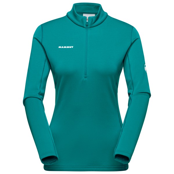 Mammut - Women's Aenergy Midlayer Half Zip Pull - Fleecepullover Gr S türkis von mammut