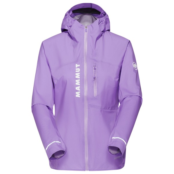 Mammut - Women's Aenergy Trailrunning HS Hooded Jacket - Laufjacke Gr XS lila von mammut