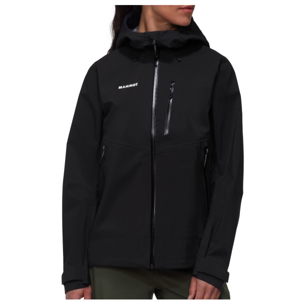 Mammut - Women's Alto Guide Hardshell Hooded Jacket - Regenjacke Gr XXL schwarz von mammut