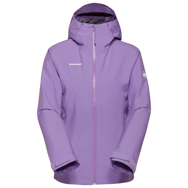 Mammut - Women's Alto Light Hardshell Hooded Jacket - Regenjacke Gr L lila von mammut