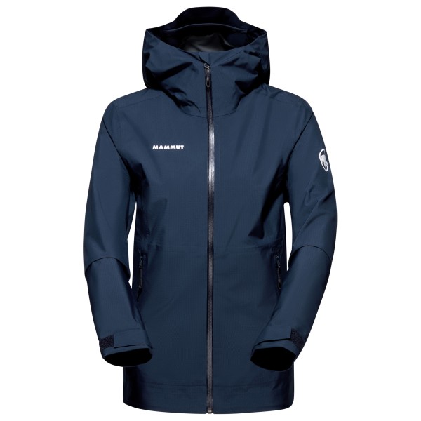 Mammut - Women's Alto Light Hardshell Hooded Jacket - Regenjacke Gr XL blau von mammut