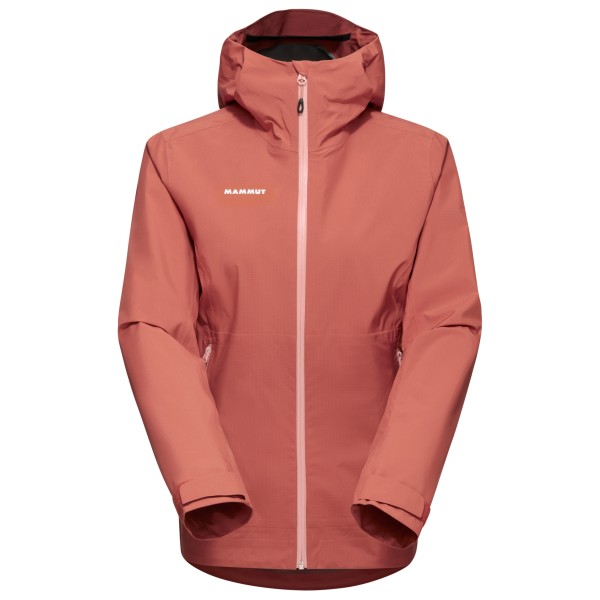 Mammut - Women's Alto Light Hardshell Hooded Jacket - Regenjacke Gr XS rot von mammut