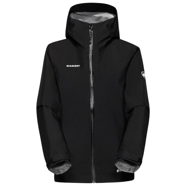 Mammut - Women's Crater Light Hardshell Hooded Jacket - Regenjacke Gr M schwarz von mammut