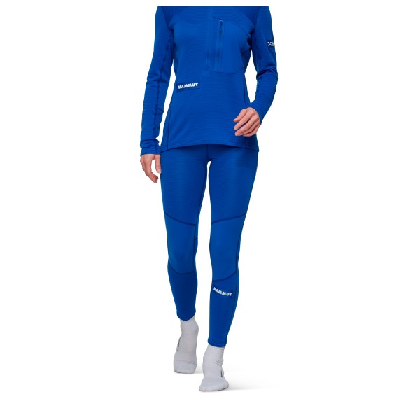 Mammut - Women's Eiger Nordwand Advanced First Layer Tights - Fleecehose Gr XS blau von mammut