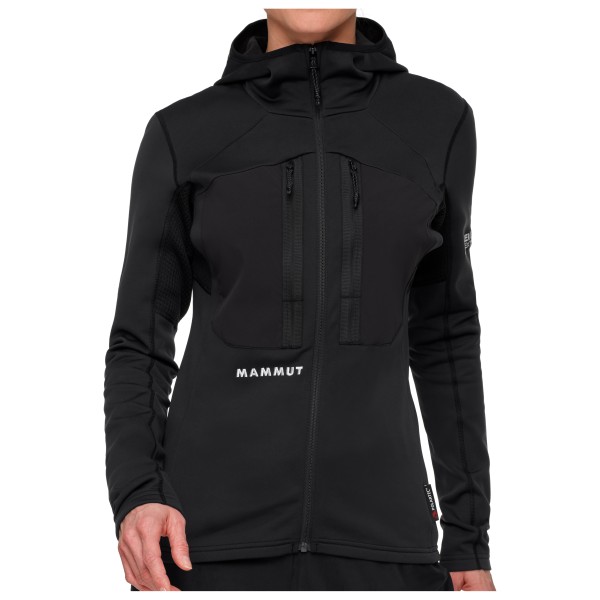 Mammut - Women's Eiger Nordwand Advanced ML Hooded Jacket - Fleecejacke Gr XL schwarz von mammut